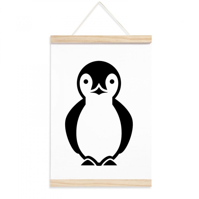 dětský obrázek tučňák