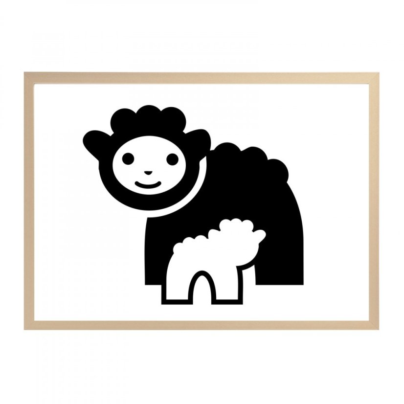 obrazky ovecka ram