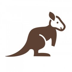 Nálepka kengura