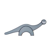 Magnetka dinosaurus diplodocus