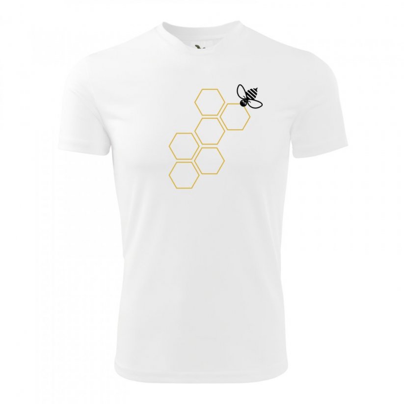 Pánské sportovní tričko s včelkou