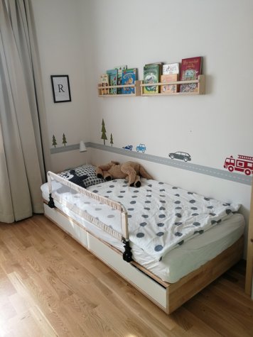 Dětský pokoj s auty silnicí