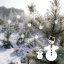 vánoční samolepky na okno sněhulák a vločky