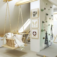 Dětské obrázky/ plakáty zvířátka - Dětský pokoj v podkroví - předškolák