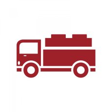 Samolepka nákladní auto