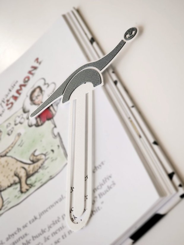 Záložka do knížky dinosaurus Brontosaurus