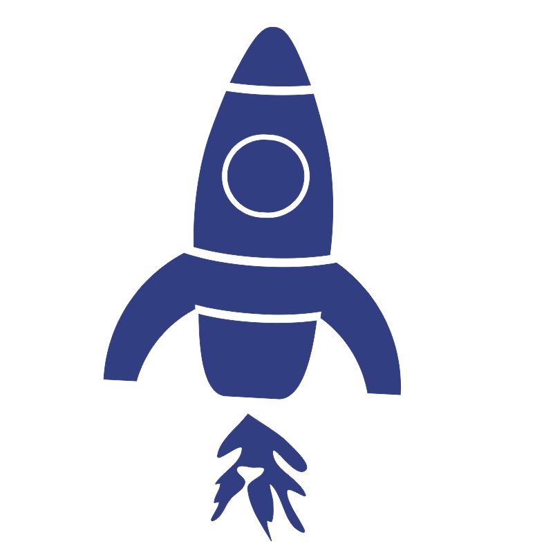 Samolepka Raketa
