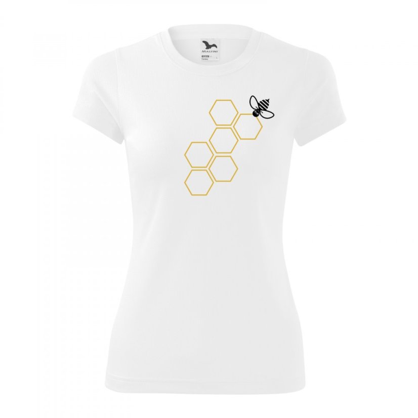 Dámské sportovní tričko s včelkou