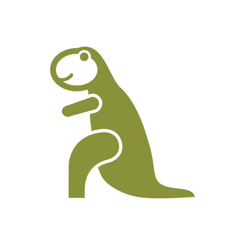 Dinosaurus Tyranosaurus Rex - dětská samolepka na zeď - Barva: mentolová