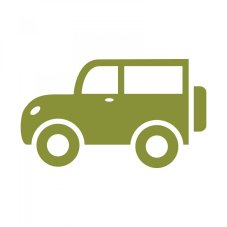 Dětská samolepka auto SUV