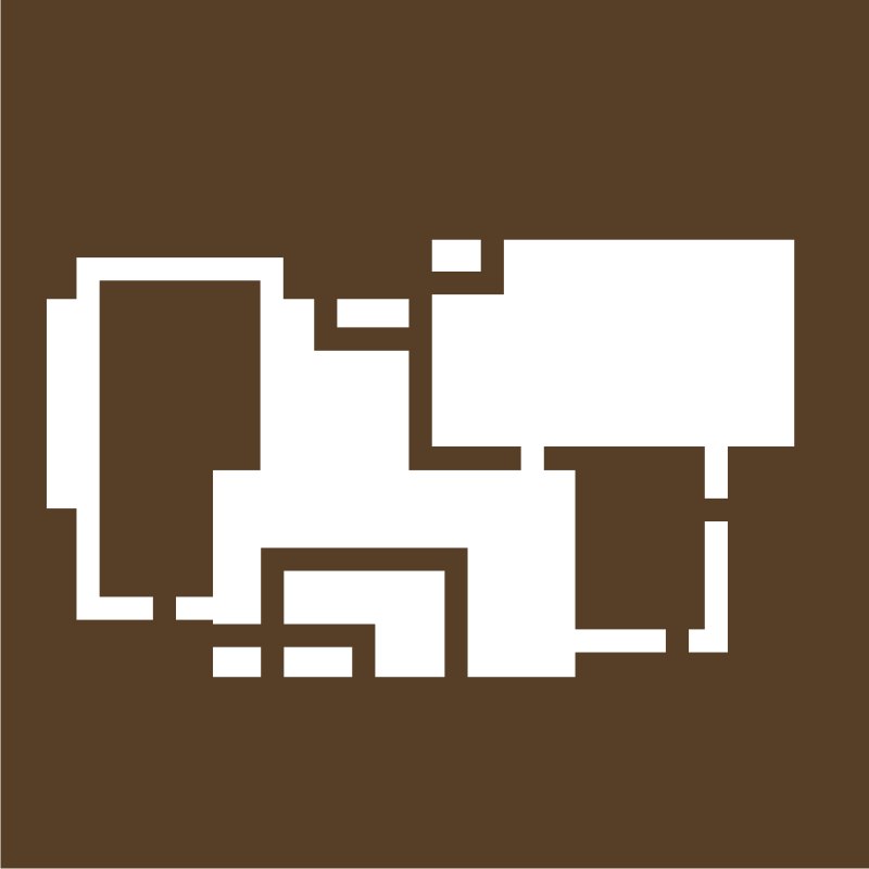 Obdélníky - designová samolepka na zeď