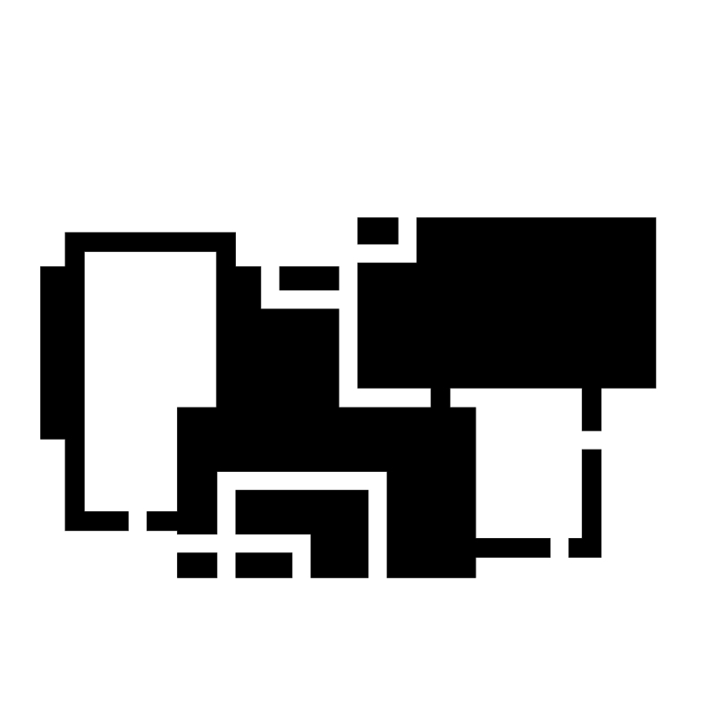 Obdélníky - designová samolepka na zeď