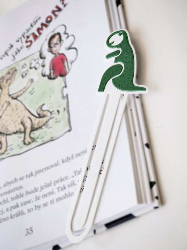Záložka do knížky dinosaurus T-Rex