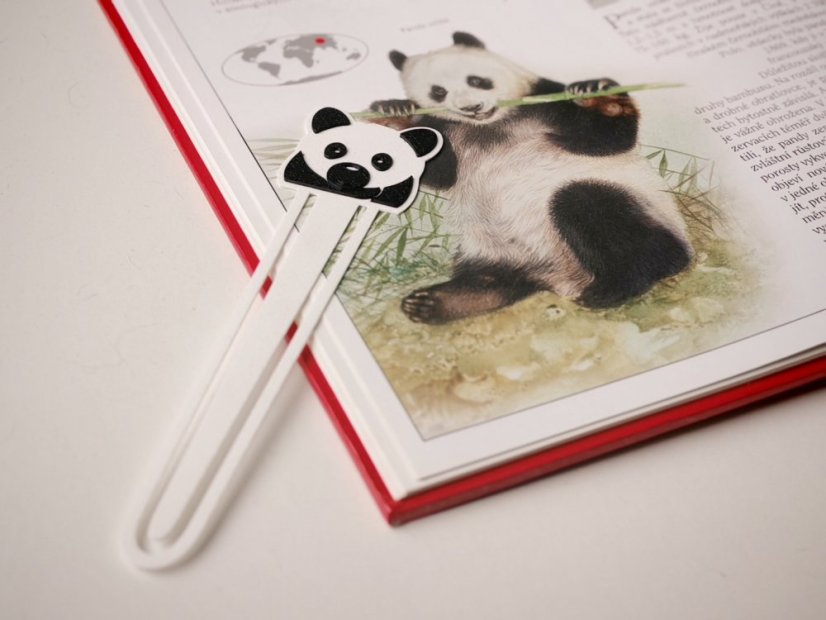 Záložka do knížky Panda