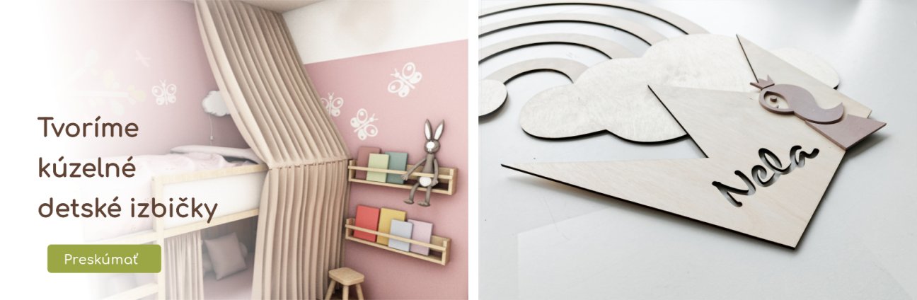 Dievčenská detská izbička