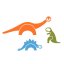 Dětské samolepky na zeď Dinosauři Dětské samolepky na zeď Dinosauři