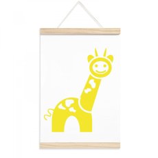 Dětský plakát safari žirafa