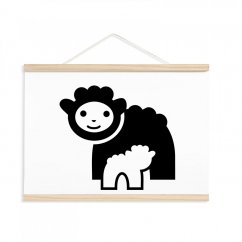 dětský plakát ovečka