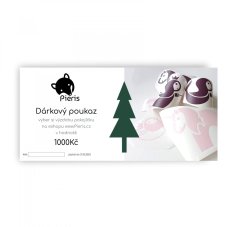 Dárkový poukaz - motiv jednorožec