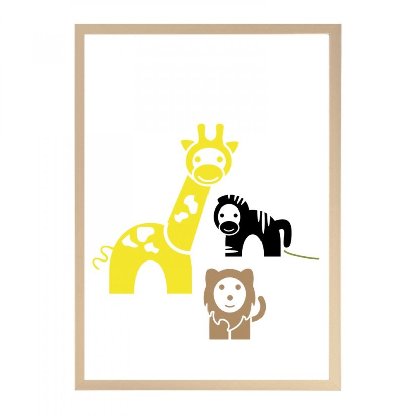 dětský obrázek safari
