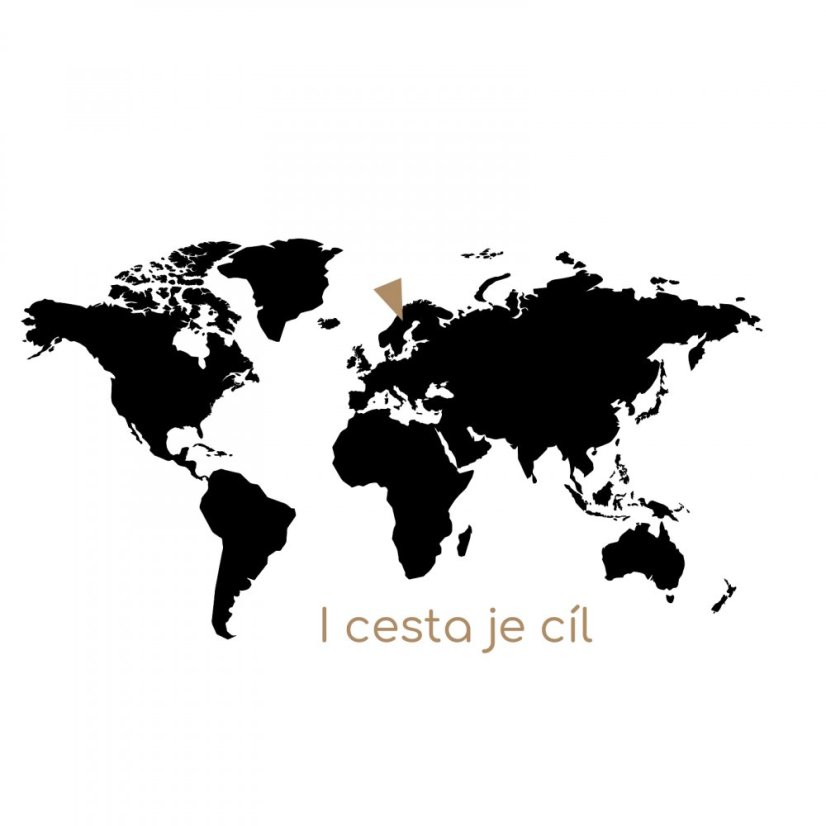 Motivační citát "I cesta může být cíl"