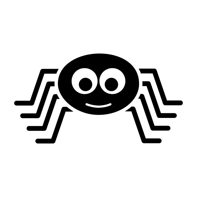 Pavouček - samolepka na zeď