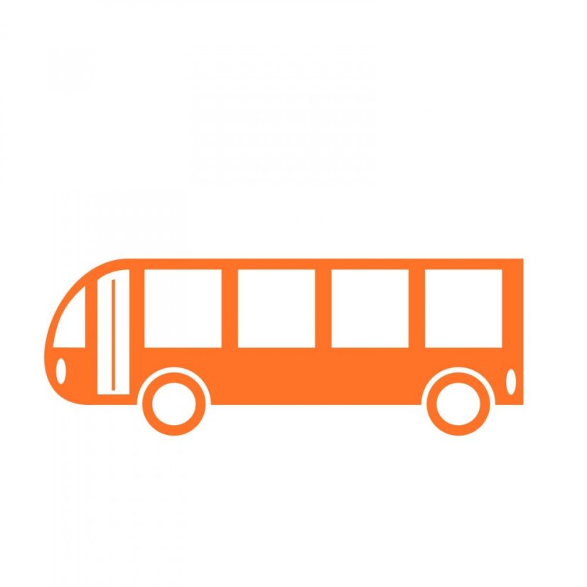 Dětská samolepka autobus