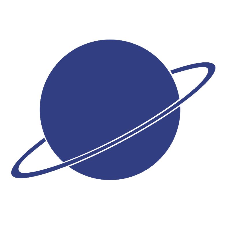 Samolepka na zeď planeta Uran