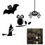 Podzimní diy - samolepky na Halloweenský svícen