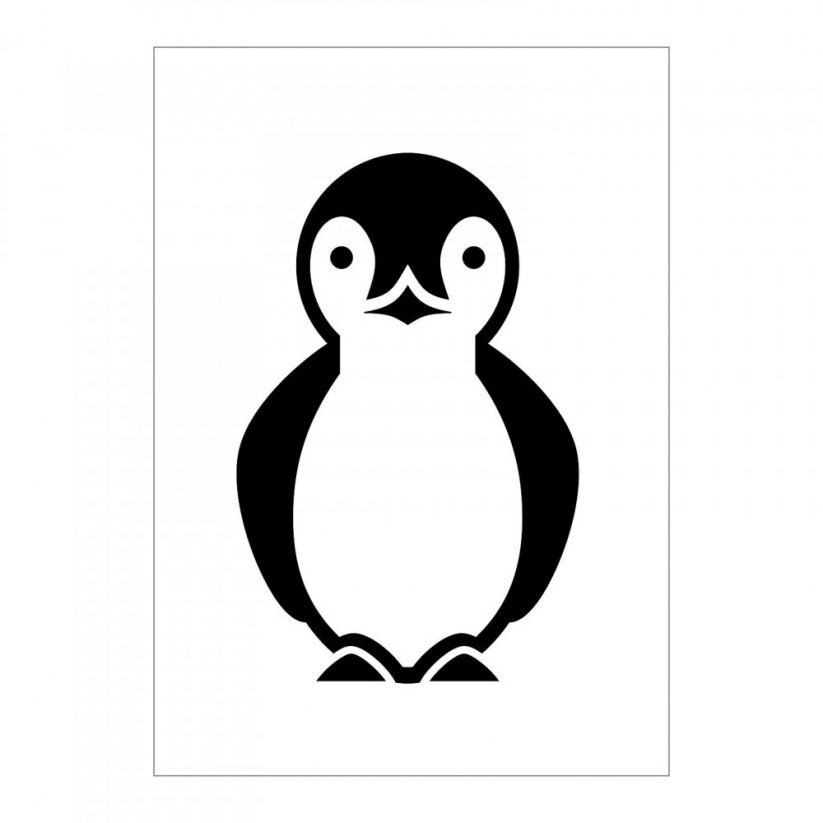 plakát tučňák